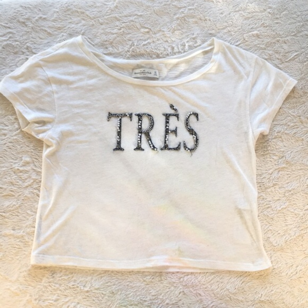 Tres White Tee